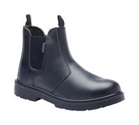 Blackrock Safety Dealer Boots Black, Mens Womens Steel Toe Cap Work Boots, Safety Boots, Safety Shoes, Chelsea Boots, Horse Riding, Yard Boots, Slip On Work Boots, Pull On, Ladies, Gardening - Size 6