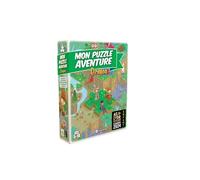 Game Flow Dragon Mon Puzzle Aventure Little Puzzle, Green, 54 cm x 46 cm