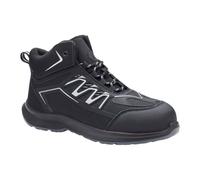 Blackrock Glide ESD Composite Safety Boots, S3L FO SR Water Resistant, Work Hiking Shoes, Slip-Resistant, Warehousing, Mens Womens, Anti-Static, Metal-Free Toe Cap, Wide Fit, Size 6