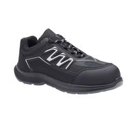 Blackrock Glide ESD Composite Safety Trainers, S3L FO SR Water Resistant, Work Shoes, Slip-Resistant, Warehousing, Mens Womens, Anti-Static, Metal-Free Toe Cap, Wide Fit, Size 12