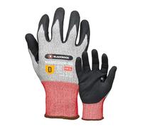 Blackrock Magnesium-NS Cut Resistant Work Gloves, Sandy Nitrile Oily Gripper Safety Gloves, Near Knife Proof, Whittling, for Men and Women, Max Cut 5, Metal Handling - Size 8/Medium