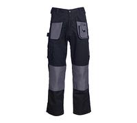 Blackrock Men's Workman Trouser, Black and Grey, 32" Regular Leg