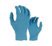 Blackrock Nitrile Disposable Gloves Blue Medium Tear Resistant Powder Free Ppe For Inspection Decorating Engineering Cleaning Box Of 100