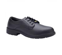 Blackrock ESD Oxford Smart Safety Shoes, Composite, Black, Metal-Free Toe Cap Shoes, Smart, Leather, Oxford, Office Safety Footwear, UK Size 9 / EU 43