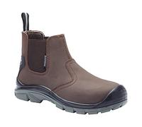 Blackrock Pendle Composite Safety Dealer Boots, Composite Safety Shoes, Wide Fit, Non-Metal Toe Cap, Mens Womens Work Boots, Slip-On Work Shoes - Size 9