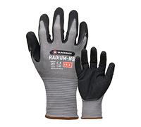 Blackrock Radium-NS High Grip Safety Work Gloves Men's & Women's, Sandy Nitrile Coating Dry, Wet & Maximum Oily Grip, Abrasion Resistant Flexible Polyester Liner, Ideal For Automotive, Construction