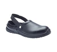 Blackrock Safety Clogs, Steel Toe Cap Crocs, Chef Crocs, Kitchen Clogs, Safety Shoes for Mens and Womens, Sandals - Size 8