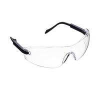 Blackrock Safety Glasses Clear With Arm Adjust, Polycarbonate Anti-Scratch Lens, For Work, Eye Protection, Protective, Shooting, Cycling, Mens Womens Unisex, Good Viewing, Laboratory, Gardening