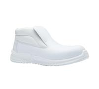 Blackrock Slip-On Safety Work Boots, Men and Women, Steel Toe Cap, Chef, Nursing, Orthopedic, Hygiene, Catering, Kitchen. Utility Footwear, Anti-Slip Work Shoes - Size 6.5