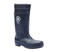 Blackrock Steel Toe Cap Wellingtons, Waterproof Safety Wellies, Knee High, Wide Calf Wellington Boots for Men and Women, Work/Safety Boots, Warm Fishing Wellies - Size 3