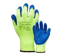 Blackrock Thermal Insulated Heavy Duty Latex Coated Gripper Safety Work Gloves, Mens Womens Working Grip, Ideal For Cold Storage, Handling, Railways, Agriculture, Building & Construction - Size XL
