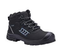 Blackrock TrekGuard Waterproof Work Boots, Composite Safety Boots, Ladder Grip Composite Toe Cap, Mens & Womens Work, Black, Lightweight, Heavy Duty, Ladies, Wide Fit - Size 13