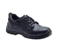 Blackrock Ultimate Safety Shoes, Steel Toe Cap, Water Resistant, Men, Womens, Lightweight, Work, Workwear, Uniform Footwear, Black, Wide Fit, Slip Resistant, Non Slip - Size 6