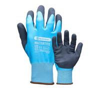 Blackrock Watertite Waterproof Gloves, Work Gloves Men Women Unisex, Protective, Latex Wet Weather Grip, Gardening, Elasticated, Dextrous, Heavy Duty,