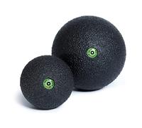 BLACKROLL® Ball Set, Massage Balls for Self-Massage, Fitness Massagers for Effective Training, BLACKROLL® Set: Ball 08 and Ball 12, Made in Germany, Black