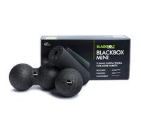 BLACKROLL® BLACKBOX MINI, Fascia Roller Set for Self-Massage, MINI, Ball 08 and DUOBALL 08, Fitness Massagers for Effective Training, Made in Germany, Black