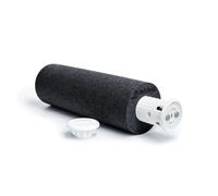 Blackroll Booster Set Slim - Effective Muscle Relaxation & Recovery for Runners and Sports Enthusiasts, Colour: Black