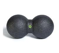Blackroll DUOBALL 08 - Fascia Duoball 8 cm - Twin massage ball for neck & back, Medium, Black