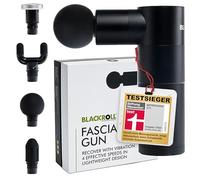 BLACKROLL FASCIA GUN Massage Gun, High-Quality Mini Massage Gun with USB C for Muscles and Fascia, 4 Attachments with 4 Adjustable Levels, for Pain Relief and Relaxation