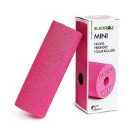 BLACKROLL® MINI Fascia Roller (15 x 5 cm), Small Fitness Roller for Self-Massage, Handy Massage Roller for Travel, Office or Gym, Medium Hardness, Made in Germany, Pink