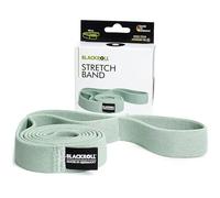 BLACKROLL® STRETCH BAND (100 cm), Fitness Band for Mobility Training, Flexible Exercise Band with Loops, Skin-Friendly Stretch Band, Ideal for Yoga, Made in Germany, Balanced Green
