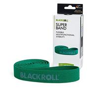 BLACKROLL® Super Band (104 cm), Exercise Band for Strengthening Muscles, Resistance Band Made of Skin-Friendly Textiles, Washable Fitness Band, Medium Resistance (6.3 kg), Made in Germany, Green