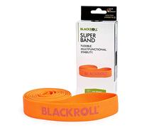 BLACKROLL® Super Band (104 cm), Exercise Band for Strengthening Muscles, Resistance Band Made of Skin-Friendly Textiles, Washable Fitness Band, Light Resistance (3.8 kg), Made in Germany, Orange