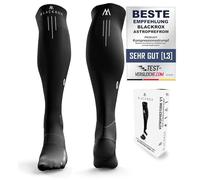 BLACKROX Astropreform V1 Compression Socks, Unisex, Black-Simpliary, S-M