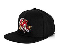 Blackskies All We Have is Now Snapback Cap | Men Ladies Visor Premium Baseball Fox Cap Basecap Tattoo Neo Traditional - Black