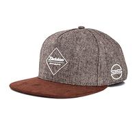 Blackskies® Baal Snapback Cap | Men Women Baseball Cap with Visor | Premium Hat Cap Surfer Skater Brand Logo Tweed Brown Cap - Unisex Streetwear Outdoor Summer Casual