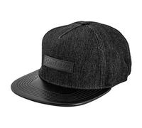 Blackskies® Denim Beast Vol. II Snapback Cap | Men Women Premium Baseball Cap Black Denim | Unisex Hat Cap - Streetwear Outdoor Summer Casual