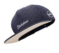 Blackskies Eos Vol. III Snapback Cap | Jeans Dark Blue Visor Unisex Premium Baseball Cap Denim Basecap Stick