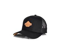Blackskies® Essentials Trucker Cap | Unisex Baseball Cap Hat Men Women Skater Mesh - Streetwear Outdoor Summer Casual - Black-Black-Brown