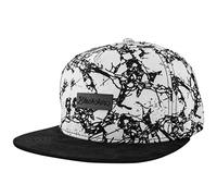 Blackskies Fenrir Snapback Cap Women Men Baseball Cap White Suede Marble Suede Imitation