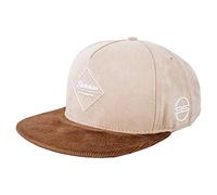 Blackskies Hathor Snapback Cap Beige Brown Ladies Men Baseball Cap Surfer Skater Strapback Synthetic Suede