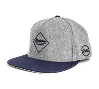 Blackskies Horus Snapback Cap Black Suede Visor Flannel Unisex Premium Baseball Cap Wool