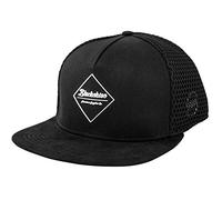 Blackskies® Nemesis Snapback Cap | Men Women Baseball Cap with Visor | Premium Hat Cap Gum Spot Brand Logo Mesh Black Cap - Unisex Streetwear Outdoor Summer Casual
