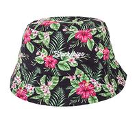 Blackskies® Oahu Bucket Hat | Unisex Sun Hat Fisherman Hat Angler Hat Men Women Green Floral Pattern Cap - Streetwear Outdoor Summer Casual