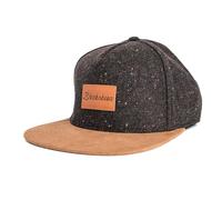 Blackskies® Obsidian Snapback Cap | Men Women Baseball Cap Wool with Faux Suede Brim Black-Brown - Unisex Streetwear Outdoor Summer Casual