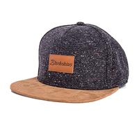 Blackskies® Obsidian Snapback Cap | Men Women Baseball Cap Wool with Faux Suede Brim Blue-Brown - Unisex Streetwear Outdoor Summer Casual
