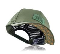 Blackskies® Pro All Sports Performance Cap | Water-Repellent Unisex Premium Baseball Cap | Suitable for All Sports Gym Jogging Surfing Beach Tennis Olive Green Men Women Cap - Basecap