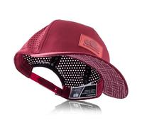 Blackskies® Pro Flow Sport Performance Cap | Water Resistant Unisex Baseball Cap | Running Padel Gym Jogging Surf Beach Tennis Men Women Trucker Cap - Red