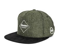 Blackskies Rhea Snapback Cap | Women Men Premium Baseball Cap Skater Wool - Green Black