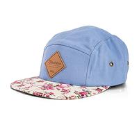 Blackskies Sakura Vol. II 5-Panel Cap | Camp Women Men Baseball Cap Surfer Cherry Blossom Snapback Strapback Floral Blue