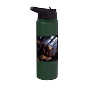 Blacksmith Anvil Chains Workshop Forge Stainless Steel Insulated Water Bottle