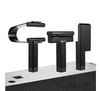 Blacksmith Anvil Forge Hardy Tool Set 3/4" - 3 Pcs Hot Cut, Creasing Stake, Spring Fuller - Heavy Duty Forging Hardy Tools for Anvil or Vise - Blacksmithing Tools for Metalwork & Knife Making