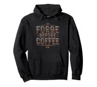 Blacksmith Coffee Lover Forge Before Morning Blacksmithing Pullover Hoodie