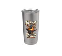 Blacksmith Coping Mechanism Forge Anvil Humor Stainless Steel Insulated Tumbler