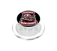 Blacksmith Every Blow Counts Farrier Smithing Gift PopSockets PopGrip for MagSafe