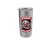 Blacksmith Every Blow Counts Farrier Smithing Gift Stainless Steel Insulated Tumbler